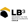 Bridges to the Baccalaureate program logo at California State University Long Beach