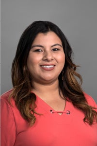 A headshot of Leslie Ortega